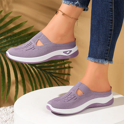 👡 Lépjen légáteresztő kényelemben – Női légáteresztő hálós slip-on cipő légpárnás talppal – Utánvétes 💨