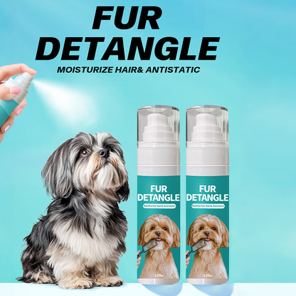 🐾 Gyengéd csomókibontás és hidratálás – Azonnali szőrbontó spray kutyáknak és macskáknak – Utánvétes ✨💧