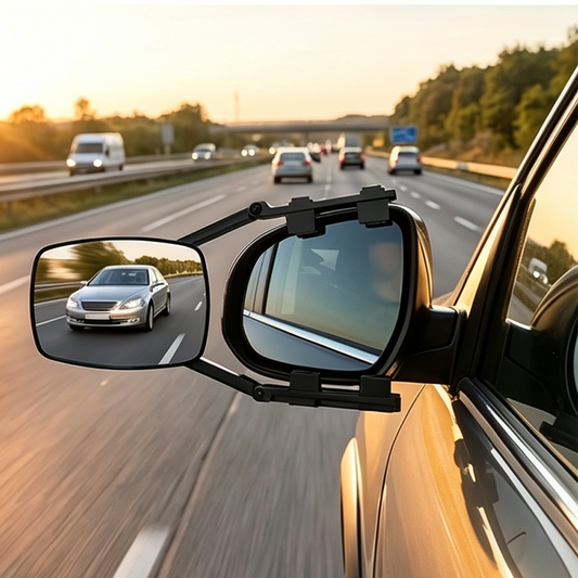 🚗 Bővítse a vontatási látómezőt – Kiterjeszthető oldalsó tükör pótkocsikhoz és lakókocsikhoz – Utánvétes 🔁