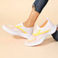👟 Lépjen könnyű kényelembe – Női légáteresztő slip-on sportcipő párnázott talppal – Utánvétes 💨
