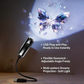 🌙 Változtassa szobáját égi szépséggel – USB galaxis és hold projektor éjszakai fény – Utánvétes ✨