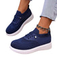 👟 Sétáljon felhőpuhaságú kényelemben – Női légáteresztő hálós slip-on sétacipő – Utánvétes 💨
