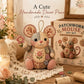 🧵 Varrja meg saját bájos egérkéjét – DIY patchwork egér varrókészlet (teljes anyagok, lépésről lépésre útmutató) – Utánvétes 🐭