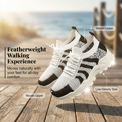 👟 Kötött női tornacipő – légáteresztő, kényelmes, tökéletes mindennapi sétákhoz ✨