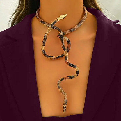 🐍 Stílusozza saját módján – Többféle viseletre alkalmas rugalmas kígyó nyaklánc – Utánvétes ✨