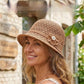 🧢 Maradjon elegáns és védett – Elegáns vintage kalap gyöngy díszítéssel – Utánvétes ✨