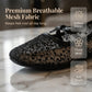 👡 5 000+ nő kedvence – Francia stílusú hálós balettcipő masnival – légáteresztő virágmintás háló, könnyű talp, elegáns masni, 36–43 méret