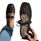 👡 5 000+ nő kedvence – Francia stílusú hálós balettcipő masnival – légáteresztő virágmintás háló, könnyű talp, elegáns masni, 36–43 méret