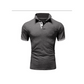 👔 5 000+ férfi kedvence – Férfi rövid ujjú galléros ing – kontrasztos díszítés, kényelmes szabás, tartós anyag, M–4XL méret