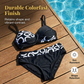 👙 Bikini szett Csavart emelés Keresztező csavart emelő design – Búcsú a lapos melletől