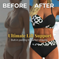 👙 Bikini szett Csavart emelés Keresztező csavart emelő design – Búcsú a lapos melletől