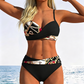 👙 Bikini szett Csavart emelés Keresztező csavart emelő design – Búcsú a lapos melletől