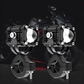 Legkelendőbb motoros LED keresőlámpák – kétsugaras, nagy intenzitású, vízálló, hatékony hűtés, univerzális 12‑80V