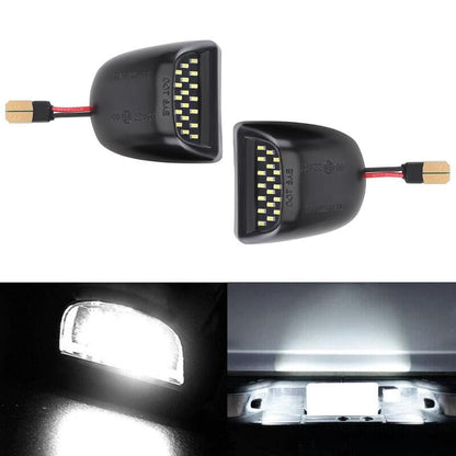 Legkelendőbb LED rendszámtábla‑világítás – ultra fényes 6500K, 12V, energiatakarékos, tartós PC, egyszerű csatlakoztatás