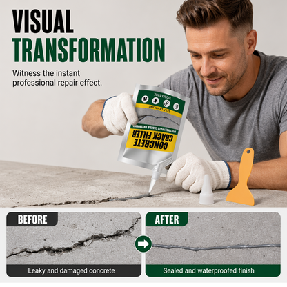 🧱 Betonrepair Polimer kötés Erős javítás – Búcsú a táguló repedésektől