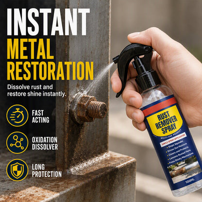 🔧 Rozsdaeltávolító spray Sokoldalú univerzális Fémre/gépre/szerszámra – Búcsú az elégtelen mennyiségtől