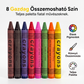 🎨1+1 ingyen🖍️ Zsírkréta készlet Nem mérgező biztonságos – Búcsú a káros vegyszerektől