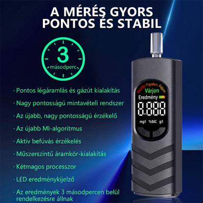 🍻 Alkoholszonda Nagy pontosságú – Búcsú az ittas vezetéstől