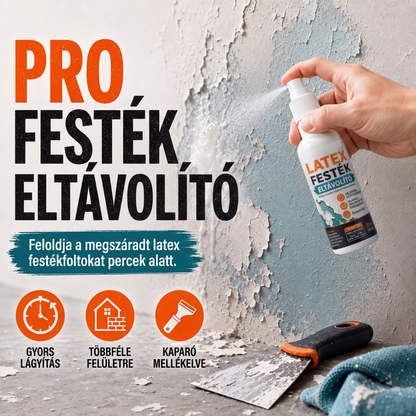 🎨 Festékeltávolító spray Erős festékoldás – Búcsú a kaparástól