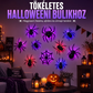 🕷️ Pók matrica LED világítás – Búcsú a sötét unalomtól