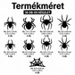 🕷️ Pók matrica LED világítás – Búcsú a sötét unalomtól