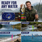 🎣Horgászcsali-adventi naptár – Ajándék horgászoknak – 24 napos karácsonyi visszaszámlálás kemény és puha csalikkal