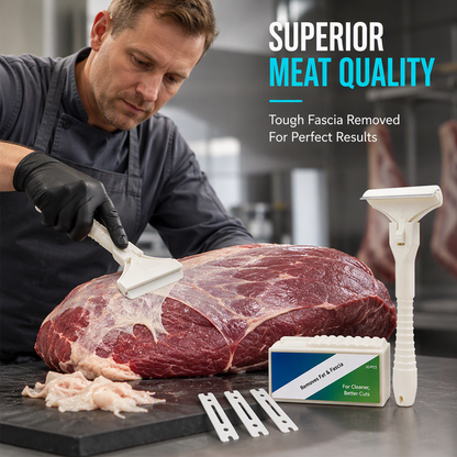 🔪1+1 INGYEN🥩 Hús zsír- és hártyakaparó – könnyebb ételkészítés