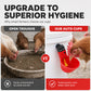 Gravity-Fed Automatic Chicken Waterer Cups
