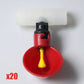 Gravity-Fed Automatic Chicken Waterer Cups