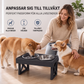 🐶 Emelt kutyatálak lassítóval és rozsdamentes acél tálak – Emelt étel- és itatótálak ✨