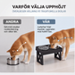 🐶 Emelt kutyatálak lassítóval és rozsdamentes acél tálak – Emelt étel- és itatótálak ✨