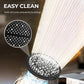 🚿 Nagynyomású zuhanyfej – 15 cm-es panel, 7 permetmód