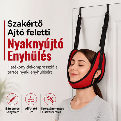 💆 Nyaki nyomáscsökkentő trakciós heveder – biztonságos, állítható fájdalomcsillapítás