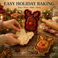 🎄🥧  Karácsonyi nyomóforma szett – egy nyomás, ünnepi hangulat