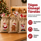 🎁 Tágas karácsonyi ajándékzacskó – gyors és rendezett csomagolás