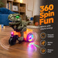 🦖 LIMITED‑TIME 50% OFF! ✨ Electric Dinosaur Tricycle Toy – 360° Spin, Lights & Music, Sturdy 🛞