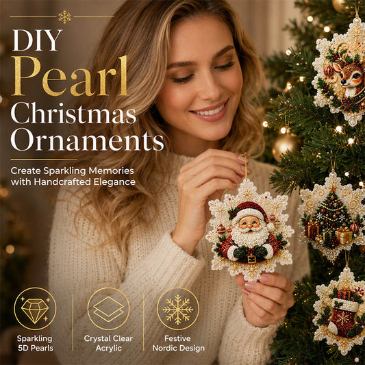 🎄 Családi DIY gyémántfestő dísz – karácsonyi kézműves móka