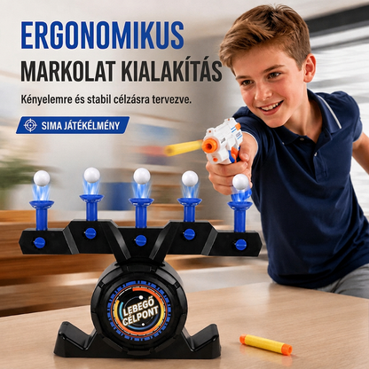 ⚡ Elektromos lebegő célpont – reakció és koncentráció fejlesztés