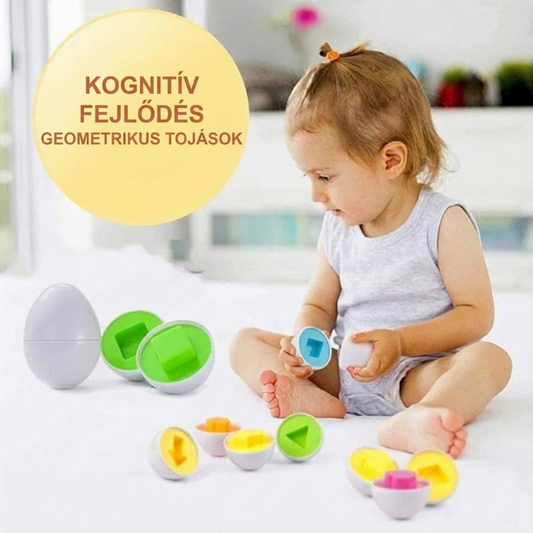 🎁🥚Geometriai tojások – szín- és formafelismerés