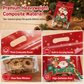📢📢40% OFF !! ⏰50 Pack Christmas Candy Bags Cartoon Stand Up Zipper Pouches for Snowflake Crisp Cookie and Baking Food Packaging