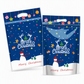 📢📢40% OFF !! ⏰50 Pack Christmas Candy Bags Cartoon Stand Up Zipper Pouches for Snowflake Crisp Cookie and Baking Food Packaging