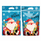 📢📢40% OFF !! ⏰50 Pack Christmas Candy Bags Cartoon Stand Up Zipper Pouches for Snowflake Crisp Cookie and Baking Food Packaging