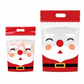 📢📢40% OFF !! ⏰50 Pack Christmas Candy Bags Cartoon Stand Up Zipper Pouches for Snowflake Crisp Cookie and Baking Food Packaging