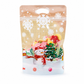 📢📢40% OFF !! ⏰50 Pack Christmas Candy Bags Cartoon Stand Up Zipper Pouches for Snowflake Crisp Cookie and Baking Food Packaging