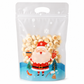 📢📢40% OFF !! ⏰50 Pack Christmas Candy Bags Cartoon Stand Up Zipper Pouches for Snowflake Crisp Cookie and Baking Food Packaging