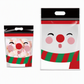 📢📢40% OFF !! ⏰50 Pack Christmas Candy Bags Cartoon Stand Up Zipper Pouches for Snowflake Crisp Cookie and Baking Food Packaging